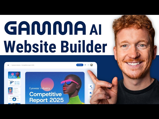 Gamma AI Website Builder Tutorial: Create Your Site in Minutes
