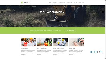 Construct - Construction and Business Drupal Theme      Caden Lynwood