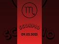 SCORPIO DAILY HOROSCOPES 09.02.2025  #horoscope