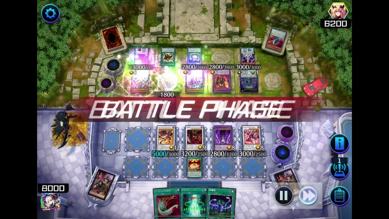 【レジェンド−先攻】地縛レッドデーモンズVSレンタルDD