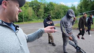 Hampshire Illegal Migrants Caught in the Act