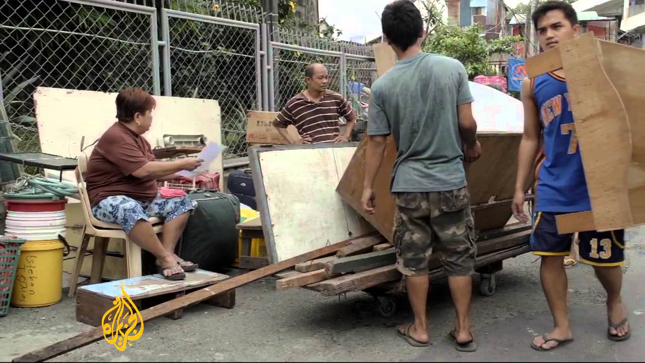 تحرك لتصريف مياه الفيضانات في الفلبين