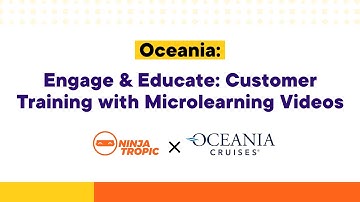 How to create Customer Training Videos with Interactive Video: Oceania Customer Success Story!