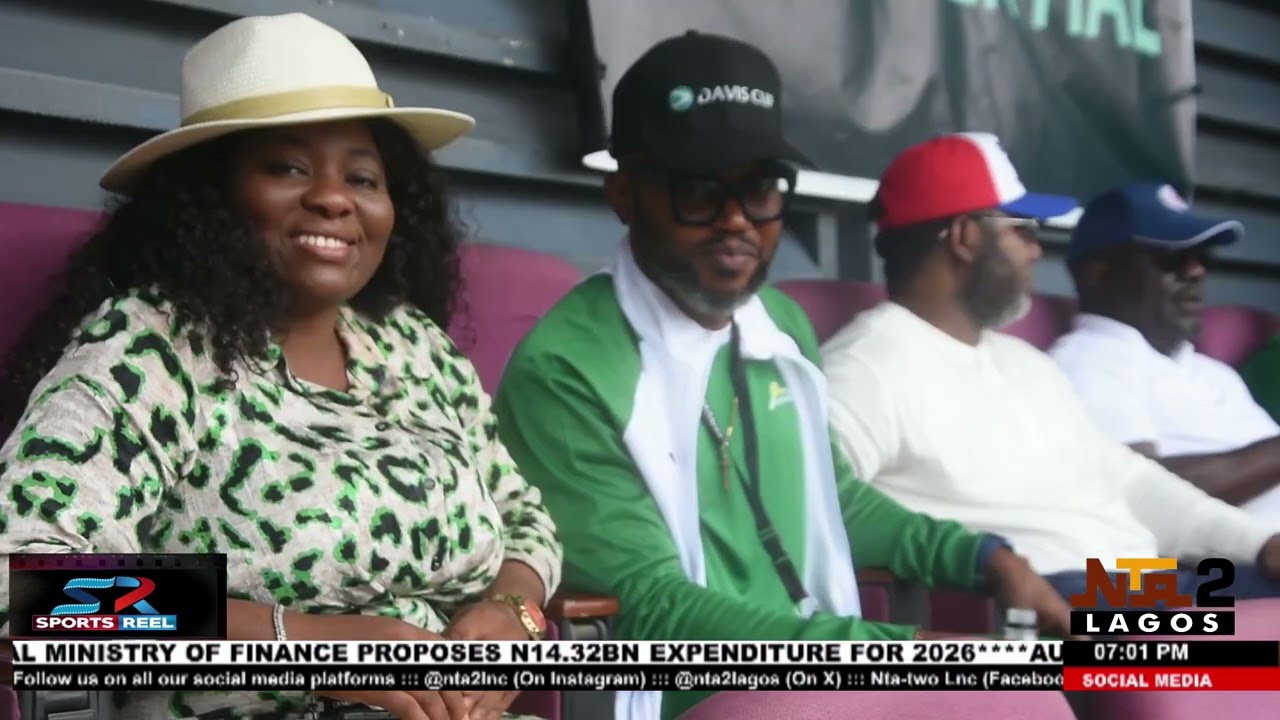 NIG 1 - 1 UZB. Davis cup world group 2 Play offs @NTALive @olumideeguntola284 TV