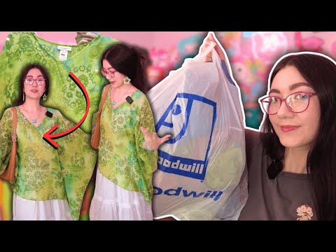 Thrift With Me! Whimsical + Y2k Clothing Finds!!