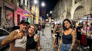 YOU NEVER KNOW — LATE NIGHT IN LAPA, RIO【4K】🔥