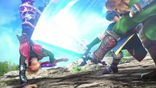 Super Smash Bros Shulk from Xenoblade Intro Trailer