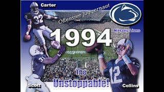 The 💥1994 PENN STATE OFFENSE🏈 - Traditional Highlight Reel