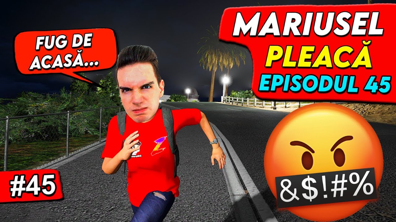 ⛔Mariusel FUGE de ACASĂ.. unde plec? #45 (FINAL SEZON) | Gta 5 Real Life FiveM