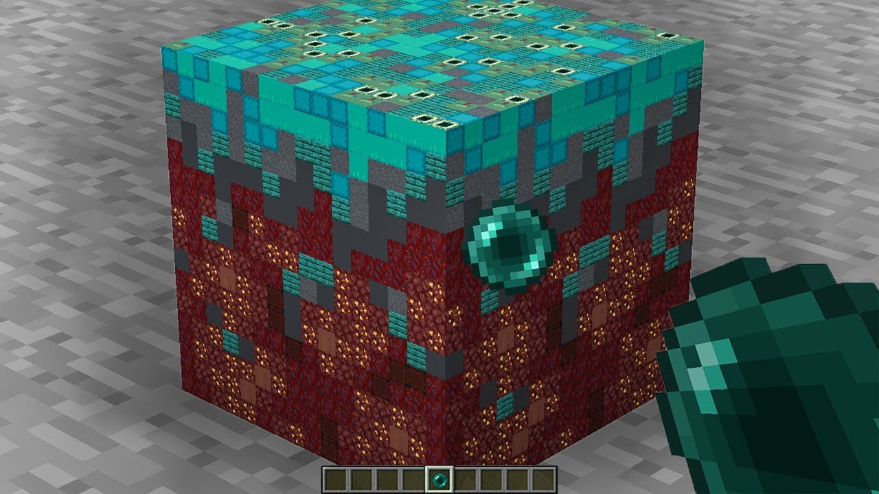 what's inside suspicious netherrack? YouTube
