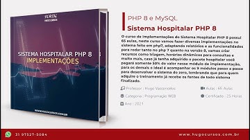 Sistema Hospitalar PHP 8 - Aula 08 - Relatório de Movimentações