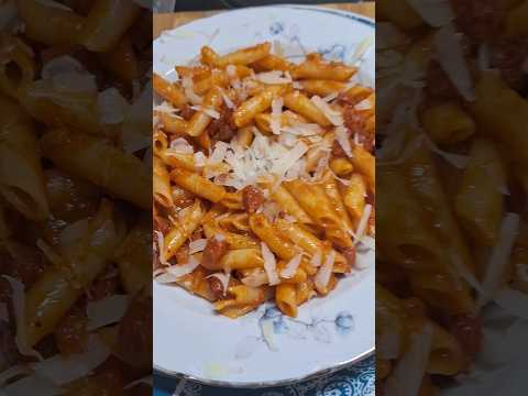 Macarrones con chorizo