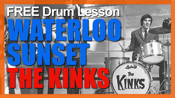 Waterloo Sunset Drums version - Drums performance video thumbnail