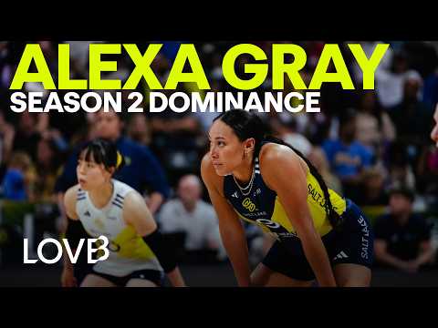 Alexa Gray Was Unstoppable in 2026 | LOVB Salt Lake Highlights