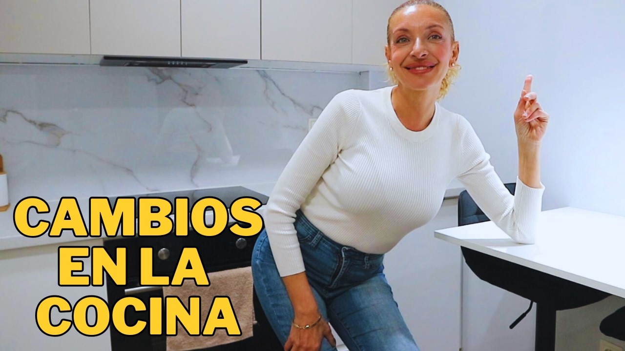 NUEVAS SILLAS Y LÁMPARAS para la cocina
