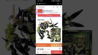 Don't Buy Bionicles Off Aliexpress