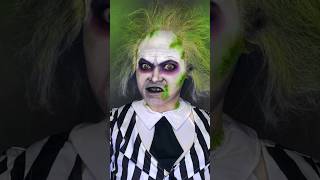 Beetlejuice Makeup Transformation