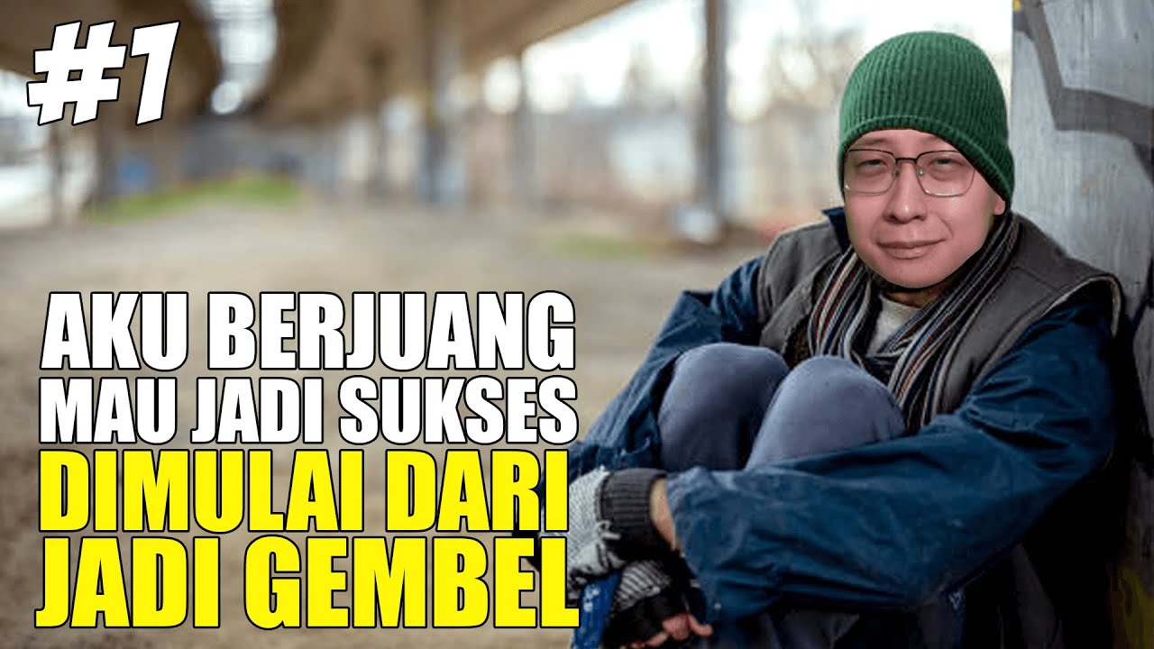 Aku Jadi GEMBEL Tapi Harus BERJUANG SAMPAI KAYA!! - Money Simulator Brokeville Indonesia - Part 1