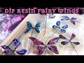 Dip It Fantasy Film - Dip Resin Fairy Wings - Dark Faerie Necklace