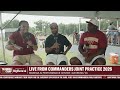 LIVE LOOK-IN | The First Ever Joint Practice In Ashburn: Commanders vs. The Miami Dolphins
