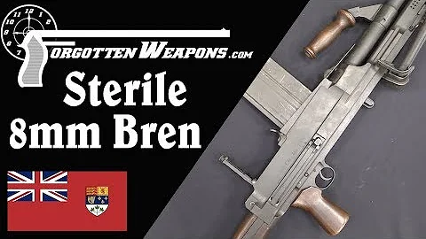 Canadian 8mm Sterile Bren Gun