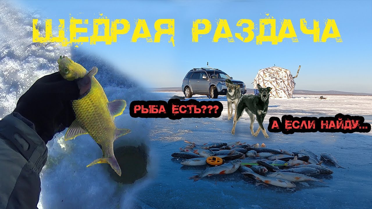 Рыбалка в холодной воде