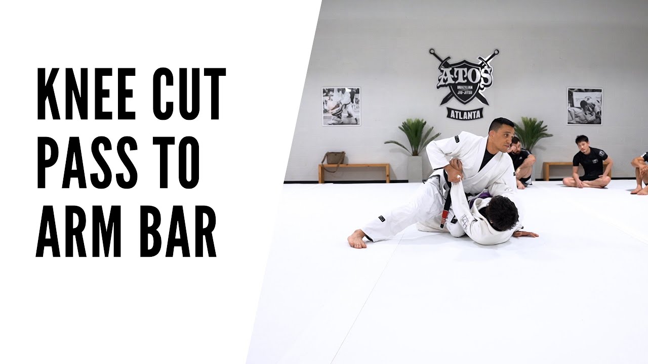 Technique of the week | Knee cut pass to arm bar - YouTube