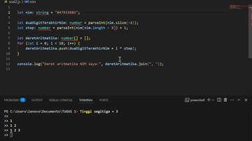 TUGAS 1 Pemrograman berbasis perangkat bergerak. Faradiba wididamelsa NIM = 047933883