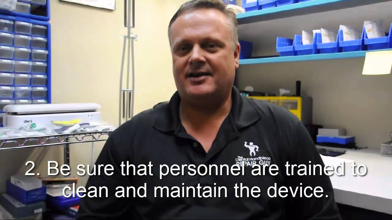 US Food and Drug Administration Reports Patient Burns from Poorly Maintained Dental Handpieces