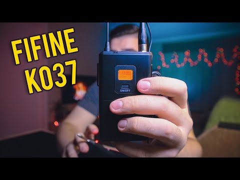 FIFINE K037 - САМЫЙ ДЕШЕВЫЙ БЕСПРОВОДНОЙ ПЕТЛИЧНЫЙ МИКРОФОН. СТОИТ ЛИ ПОКУПАТЬ?! FIFINE K037 - САМЫЙ ДЕШЕВЫЙ БЕСПРОВОДНОЙ ПЕТЛИЧНЫЙ МИКРОФОН. СТОИТ ЛИ ПОКУПАТЬ?!