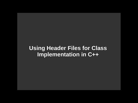 Header Files for