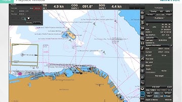 Wärtsilä NaviSailor 4000 by Transas - Playback