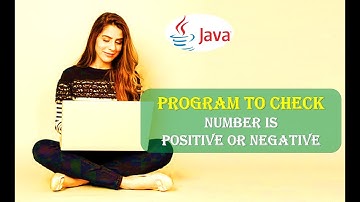 Java Program to Check Number whether Positive and Negative Code and Explanation