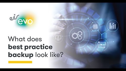 What Does Best Practice Backup Look Like? | With Veeam Vanguard Stephen Seagrave