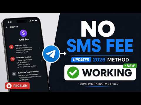 How to Fix Telegram SMS Fee Problem in 2026 (NEW METHOD)