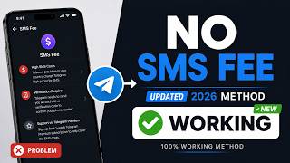 How to Fix Telegram SMS Fee Problem in 2026 (NEW METHOD)