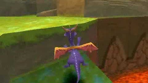 Spyro 2! Walkthrough #33 - Magma Cone Part 1