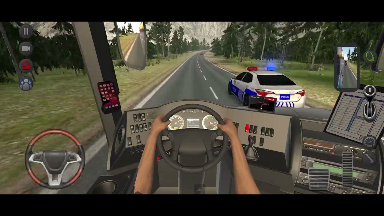 Bus Simulator : Ultimate | Police 🚔 🚨👮‍♂️ | Mobile Gameplay | Zuuks | Drive 😈 