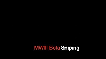 MW3 Beta Sniping Clips From Ph03ni1x