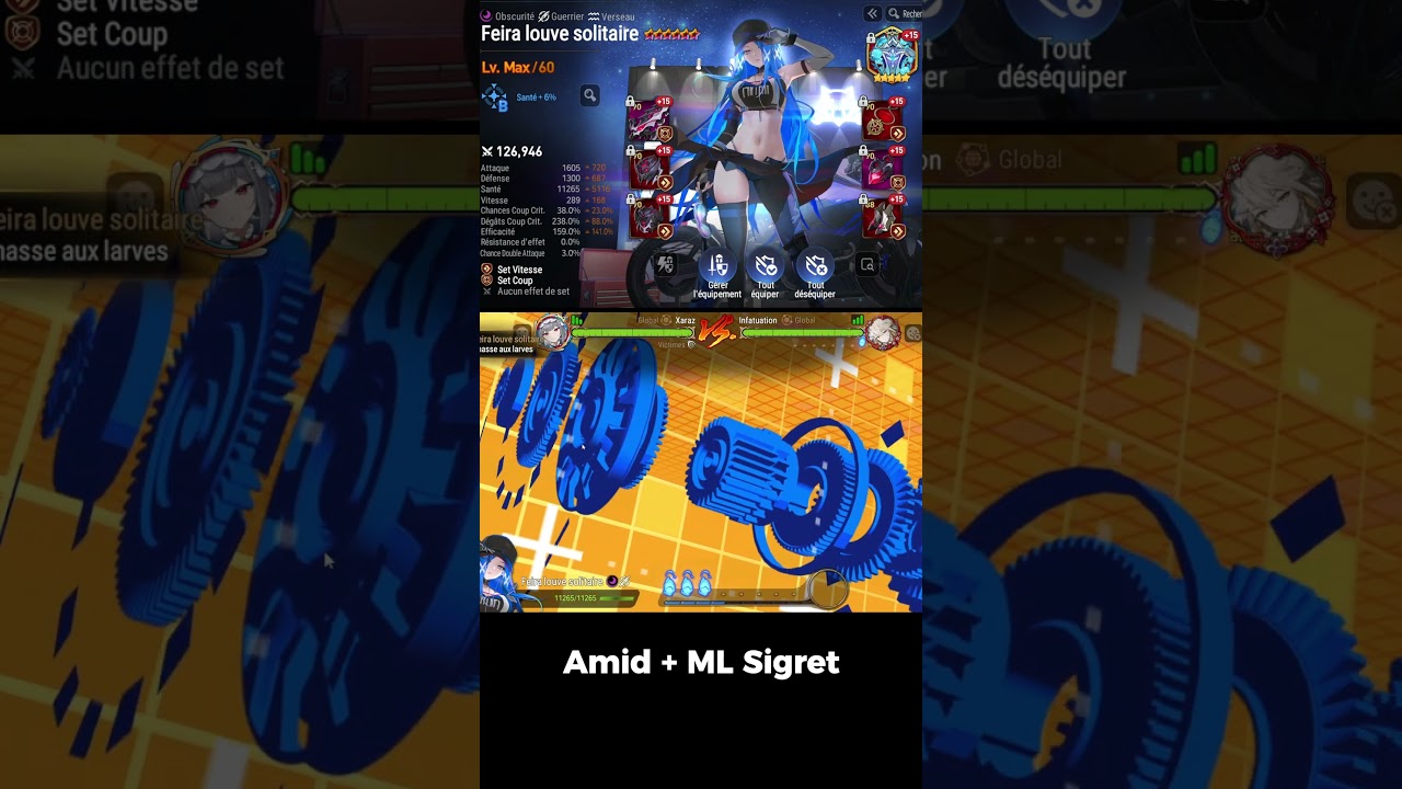 RTA Champion : Amid + ML Sigret Epic Seven 