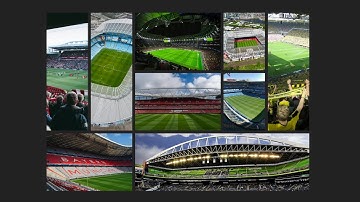 How To Create A Bento Grid With HTML & CSS | Football Stadiums Bento Grid Design