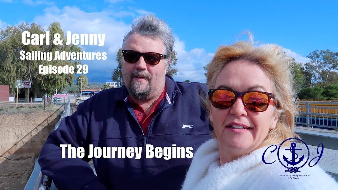 Ep.29 The Journey begins – we set off for the boat – Carl and Jenny