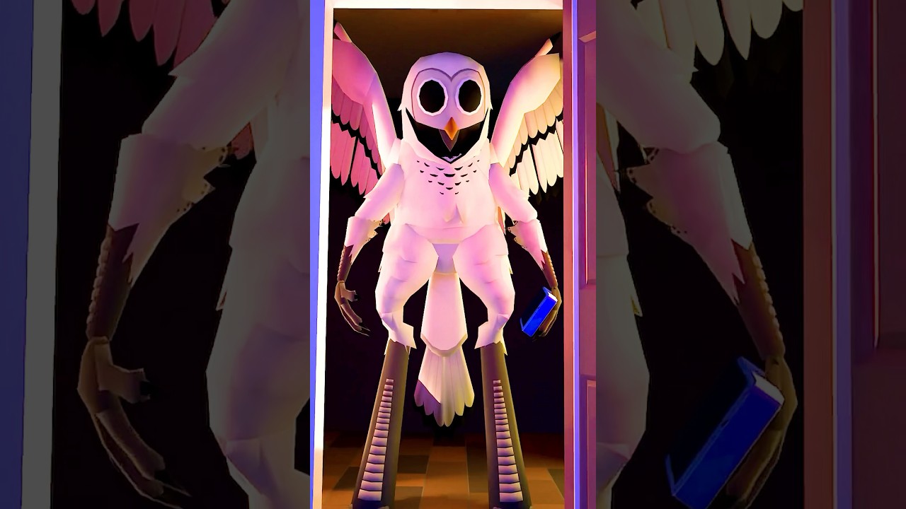 When Owl Catch You Not Sleeping #roblox #shorts #robloxanimation