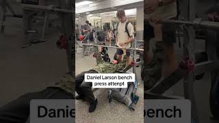 Celebrity Daniel Larson breaks world record for bench press #daniellarson Wealth