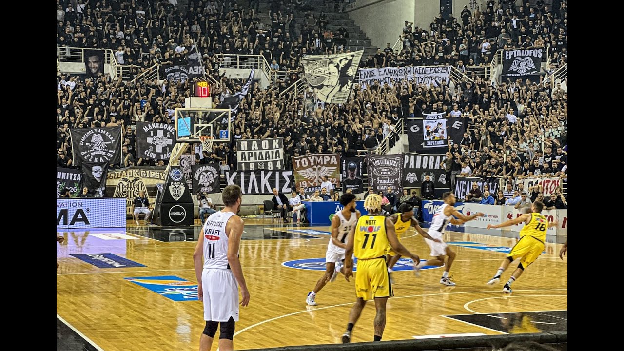 Παλατάκι  Π.Α.Ο.Κ. -  αρης  88 - 66. Κερκιδαρα