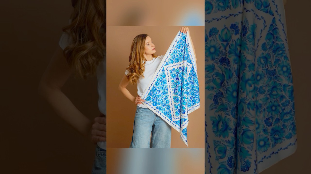 From canvas to silk➡️ Discover the magic in my latest collection!