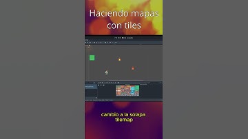 te muestro cómo se crean mapas con  tilemaps y tilesets en godot engine 4.3