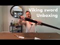 VIKING era sword UNBOXING