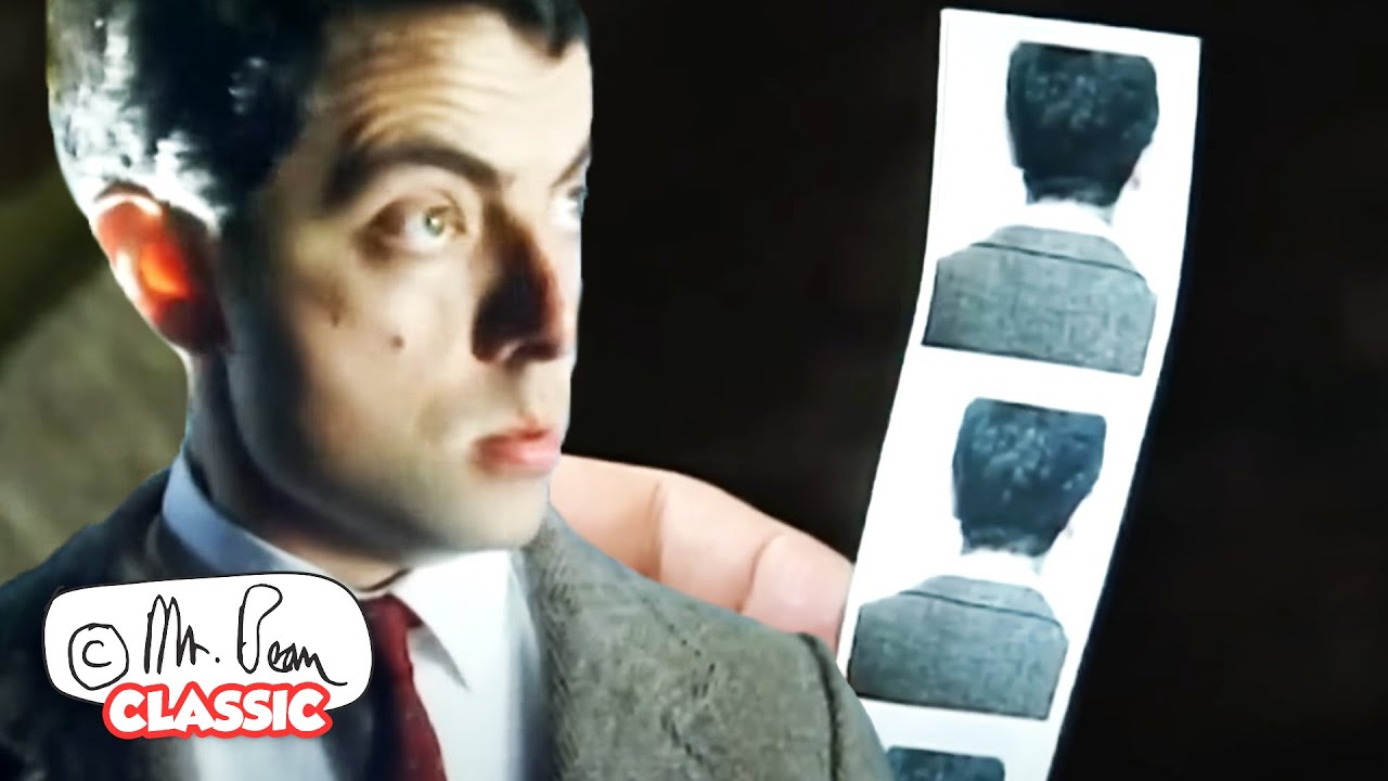 Photo Booth Fun! | Mr Bean Funny Clips | Classic Mr Bean