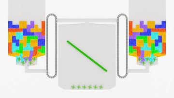 Tetris Battle. Shredder. Simulation. N013. 4K60